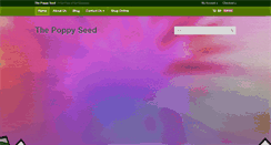 Desktop Screenshot of lovethepoppyseed.com